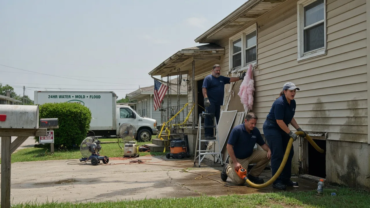 Water Damage Repair in Pond Creek, OK near me